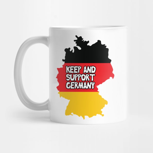 Keep Calm And Support Germany by nextneveldesign